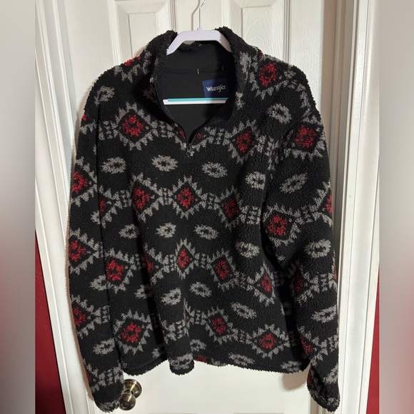 Men’s Wrangler Sherpa pullover - Picture 1 of 4